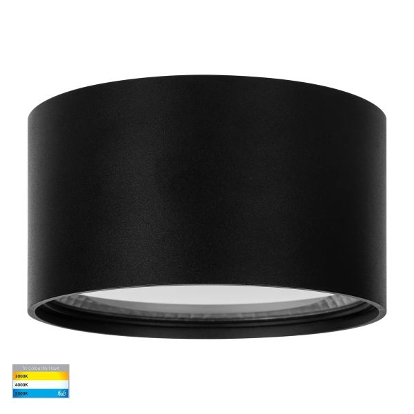 Surface downlight Nella Surface Mounted 12V 3CCT LED 18W BLK